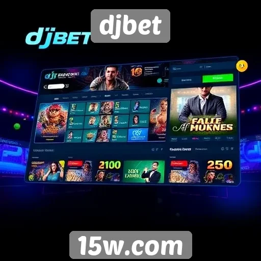 Tendências de design do site djbet para jogadores
